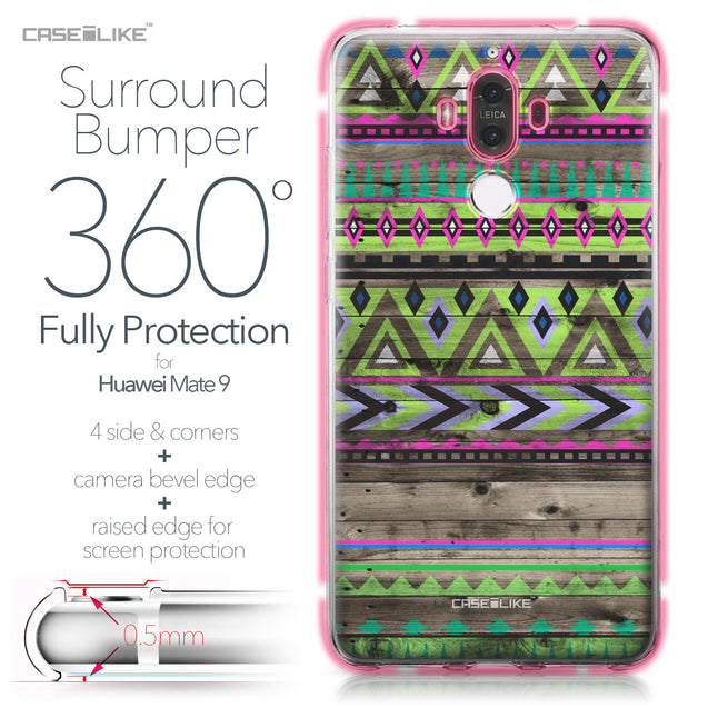 Huawei Mate 9 case Indian Tribal Theme Pattern 2049 Bumper Case Protection | CASEiLIKE.com