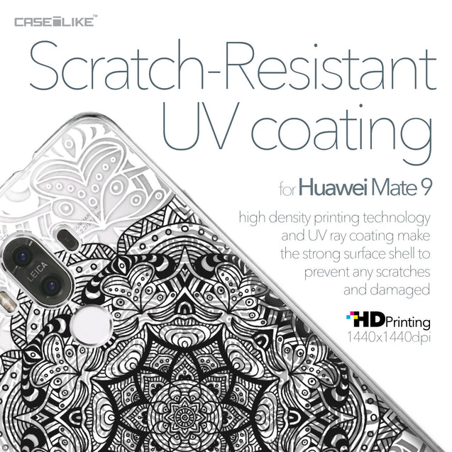 Huawei Mate 9 case Mandala Art 2097 with UV-Coating Scratch-Resistant Case | CASEiLIKE.com