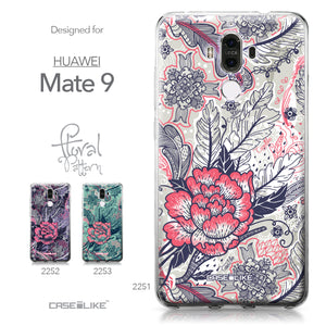 Huawei Mate 9 case Vintage Roses and Feathers Beige 2251 Collection | CASEiLIKE.com