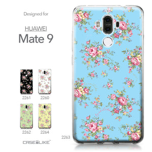Huawei Mate 9 case Floral Rose Classic 2263 Collection | CASEiLIKE.com