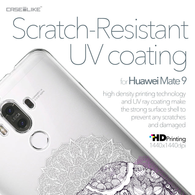 Huawei Mate 9 case Mandala Art 2301 with UV-Coating Scratch-Resistant Case | CASEiLIKE.com