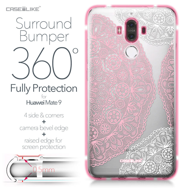Huawei Mate 9 case Mandala Art 2305 Bumper Case Protection | CASEiLIKE.com