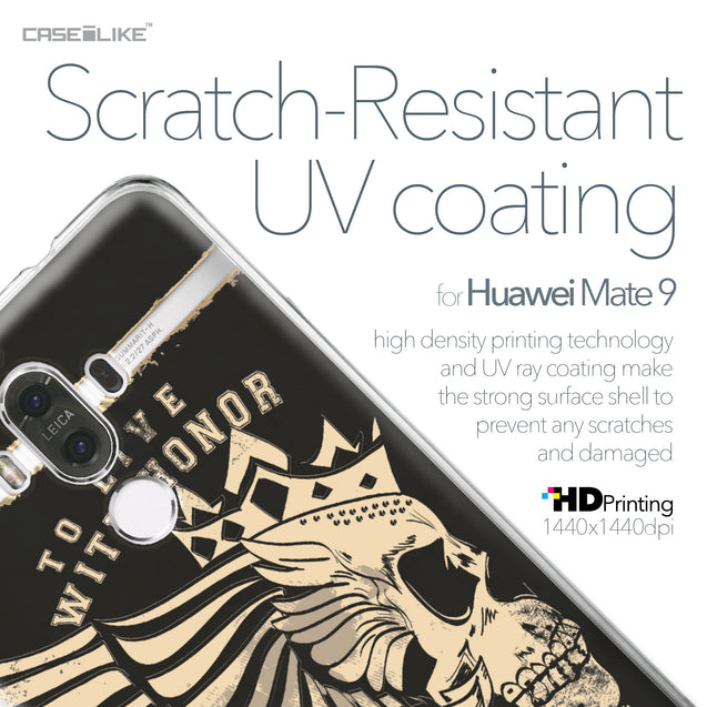 Huawei Mate 9 case Art of Skull 2529 with UV-Coating Scratch-Resistant Case | CASEiLIKE.com