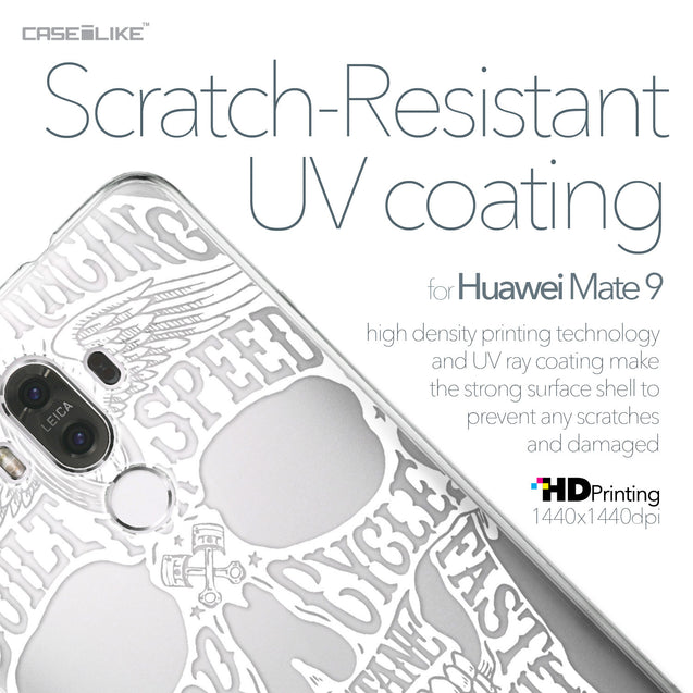 Huawei Mate 9 case Art of Skull 2530 with UV-Coating Scratch-Resistant Case | CASEiLIKE.com