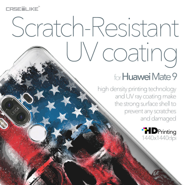 Huawei Mate 9 case Art of Skull 2532 with UV-Coating Scratch-Resistant Case | CASEiLIKE.com