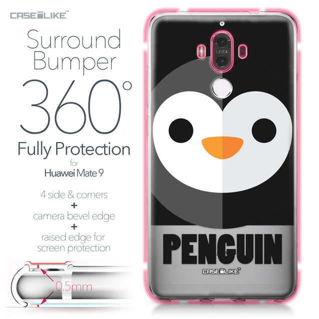 Huawei Mate 9 case Animal Cartoon 3640 Bumper Case Protection | CASEiLIKE.com