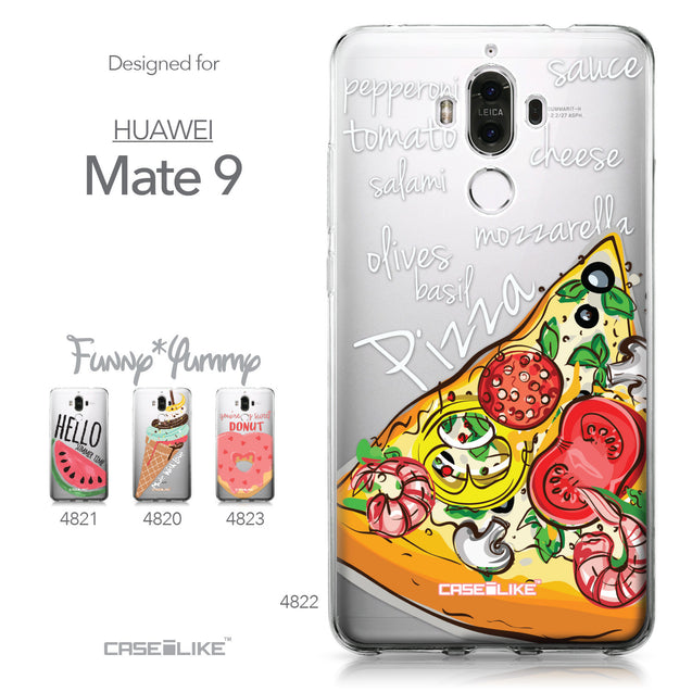 Huawei Mate 9 case Pizza 4822 Collection | CASEiLIKE.com