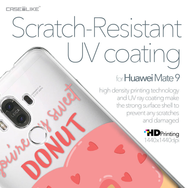 Huawei Mate 9 case Dounuts 4823 with UV-Coating Scratch-Resistant Case | CASEiLIKE.com