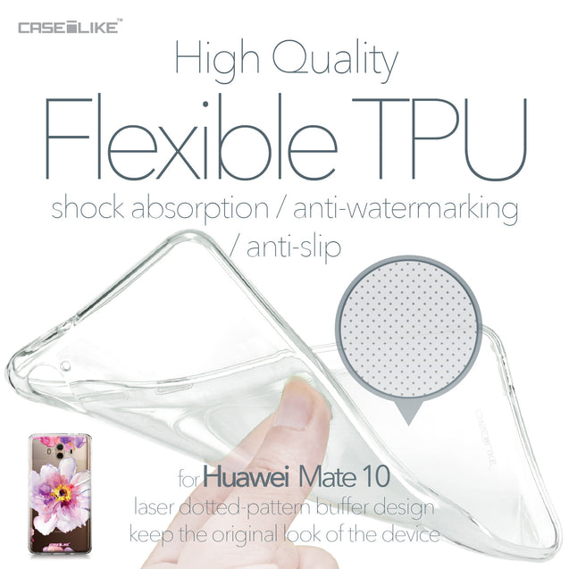 Huawei Mate 10 case Watercolor Floral 2231 Soft Gel Silicone Case | CASEiLIKE.com