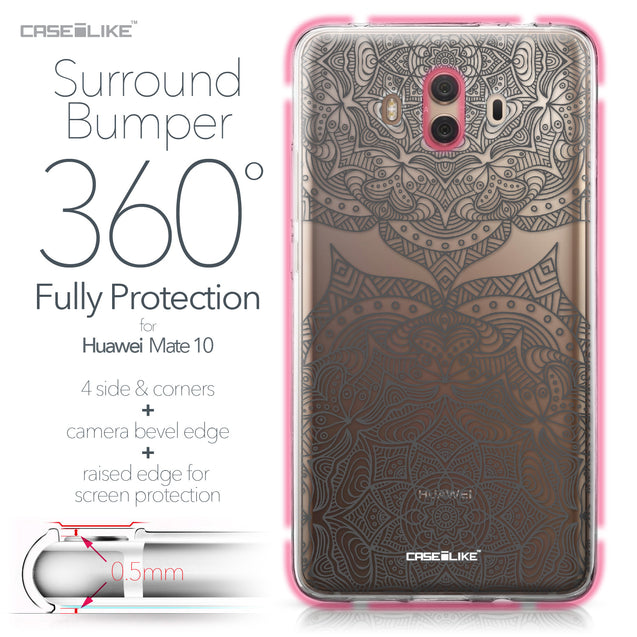 Huawei Mate 10 case Mandala Art 2304 Bumper Case Protection | CASEiLIKE.com