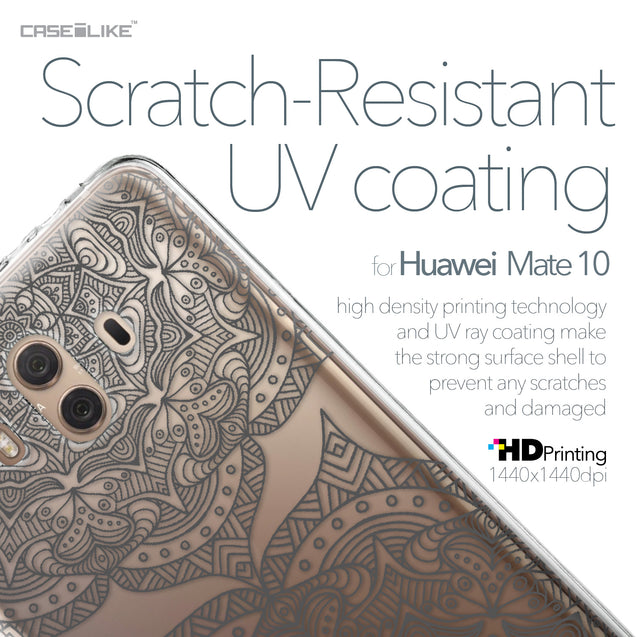 Huawei Mate 10 case Mandala Art 2304 with UV-Coating Scratch-Resistant Case | CASEiLIKE.com