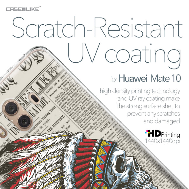 Huawei Mate 10 case Art of Skull 2522 with UV-Coating Scratch-Resistant Case | CASEiLIKE.com