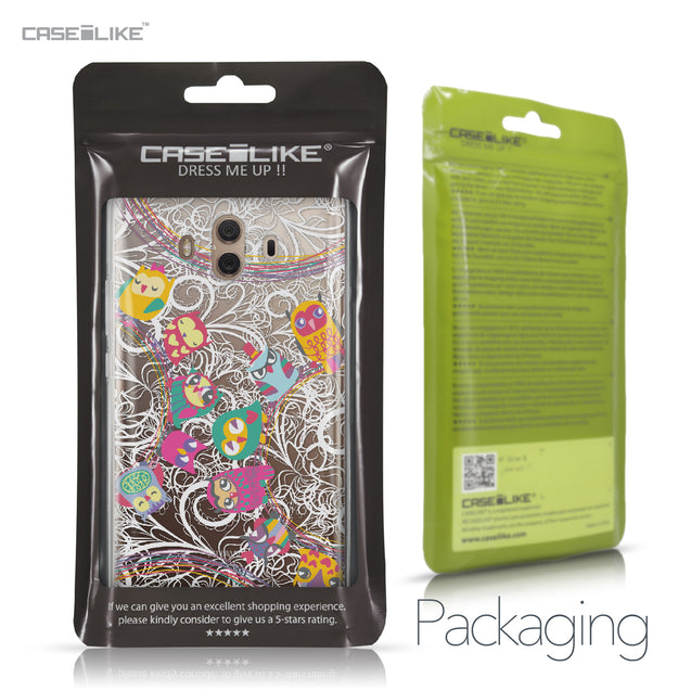 Huawei Mate 10 case Owl Graphic Design 3316 Retail Packaging | CASEiLIKE.com