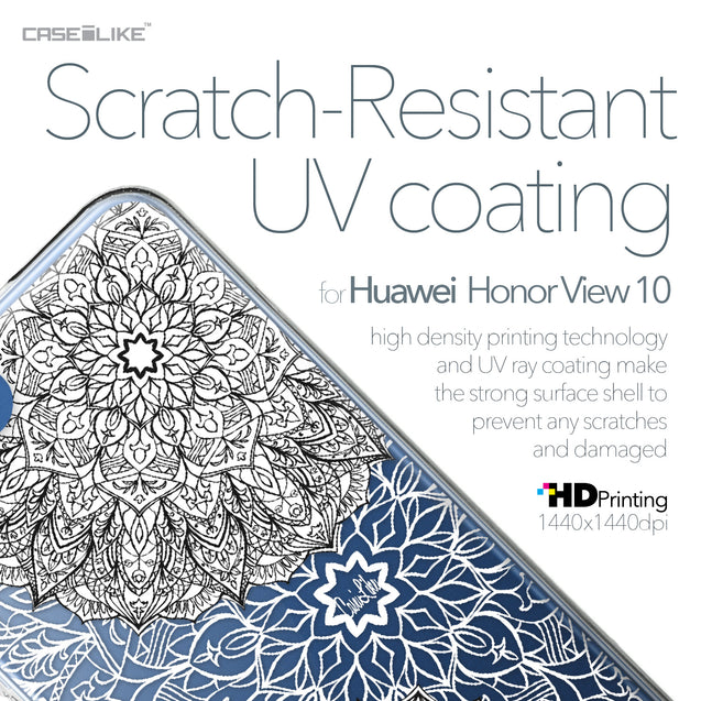 Huawei Honor View 10 case Mandala Art 2093 with UV-Coating Scratch-Resistant Case | CASEiLIKE.com