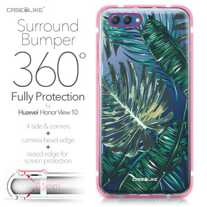 Huawei Honor View 10 case Tropical Palm Tree 2238 Bumper Case Protection | CASEiLIKE.com