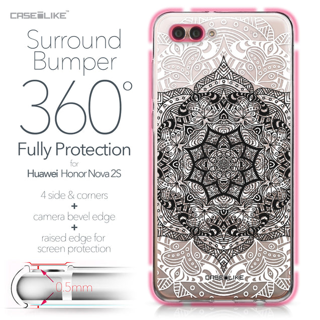 Huawei Nova 2S case Mandala Art 2097 Bumper Case Protection | CASEiLIKE.com