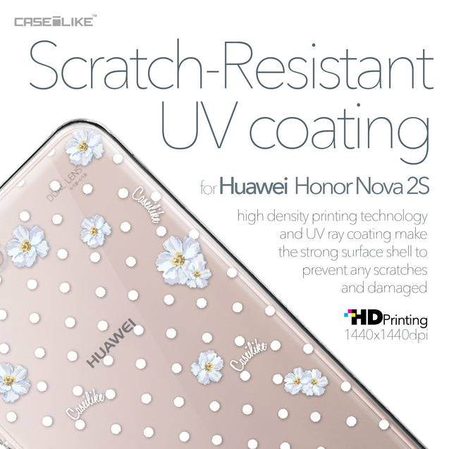 Huawei Nova 2S case Watercolor Floral 2235 with UV-Coating Scratch-Resistant Case | CASEiLIKE.com