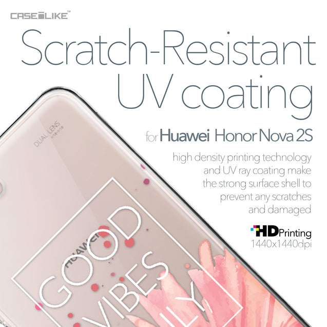 Huawei Nova 2S case Gerbera 2258 with UV-Coating Scratch-Resistant Case | CASEiLIKE.com