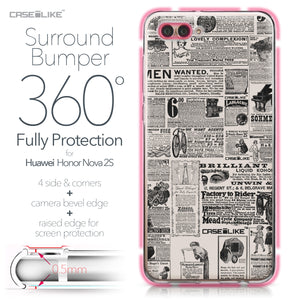 Huawei Nova 2S case Vintage Newspaper Advertising 4818 Bumper Case Protection | CASEiLIKE.com