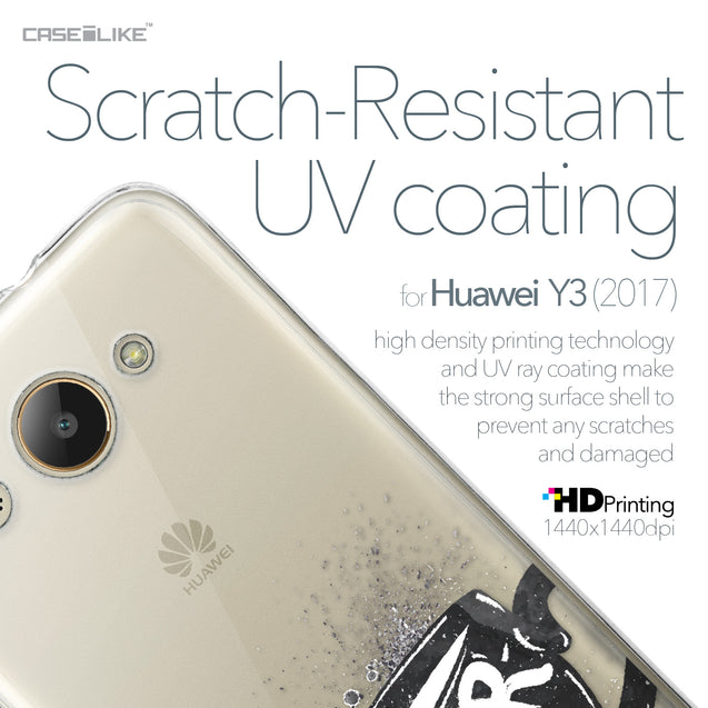Huawei Y3 2017 case Quote 2402 with UV-Coating Scratch-Resistant Case | CASEiLIKE.com