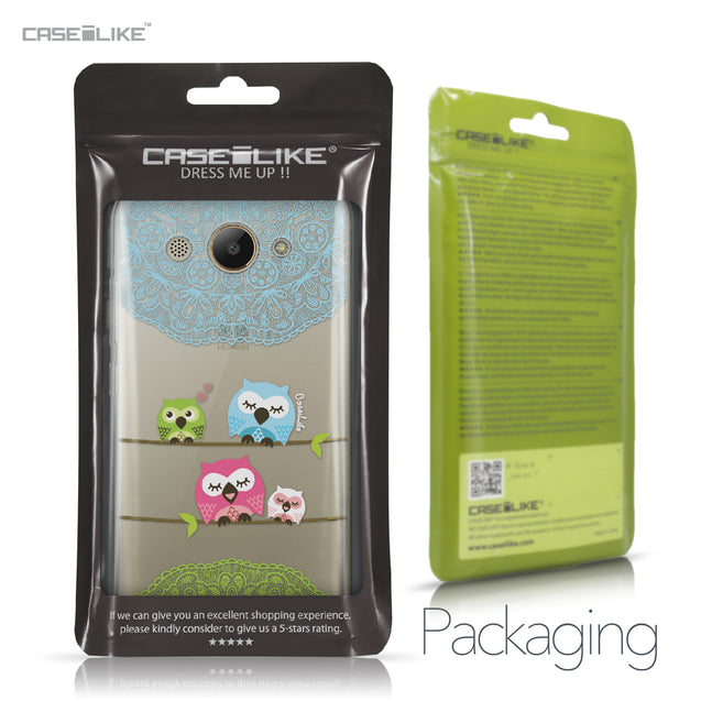 Huawei Y3 2017 case Owl Graphic Design 3318 Retail Packaging | CASEiLIKE.com