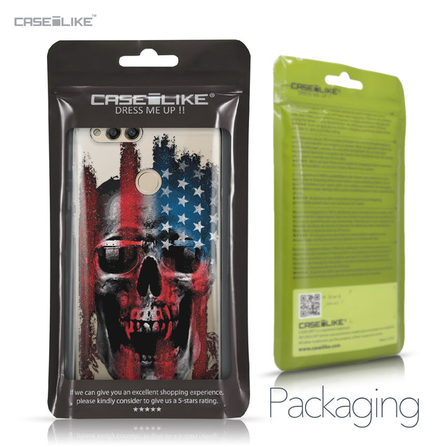 Huawei Honor 7X case Art of Skull 2532 Retail Packaging | CASEiLIKE.com