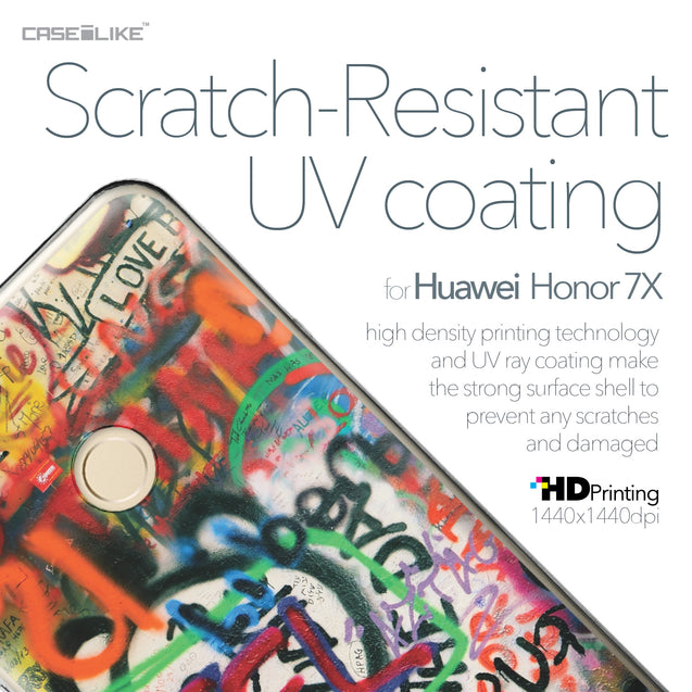 Huawei Honor 7X case Graffiti 2721 with UV-Coating Scratch-Resistant Case | CASEiLIKE.com