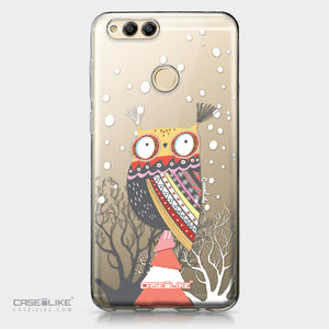 Huawei Honor 7X case Owl Graphic Design 3317 | CASEiLIKE.com