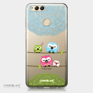 Huawei Honor 7X case Owl Graphic Design 3318 | CASEiLIKE.com