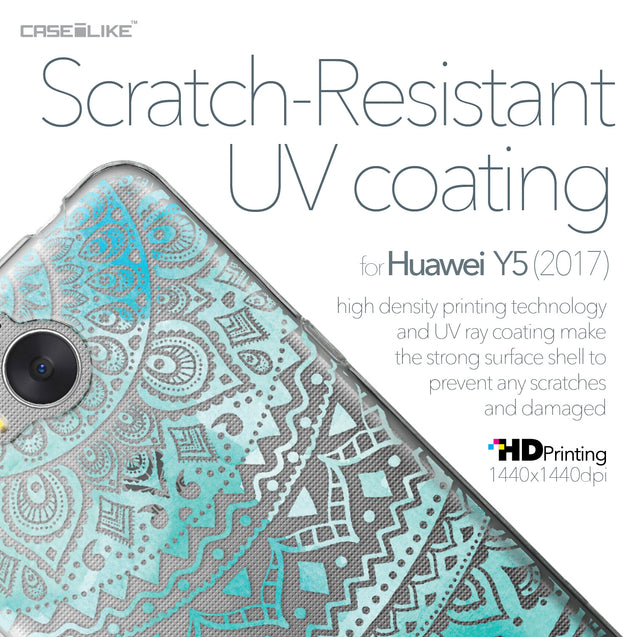 Huawei Y5 2017 case Indian Line Art 2066 with UV-Coating Scratch-Resistant Case | CASEiLIKE.com