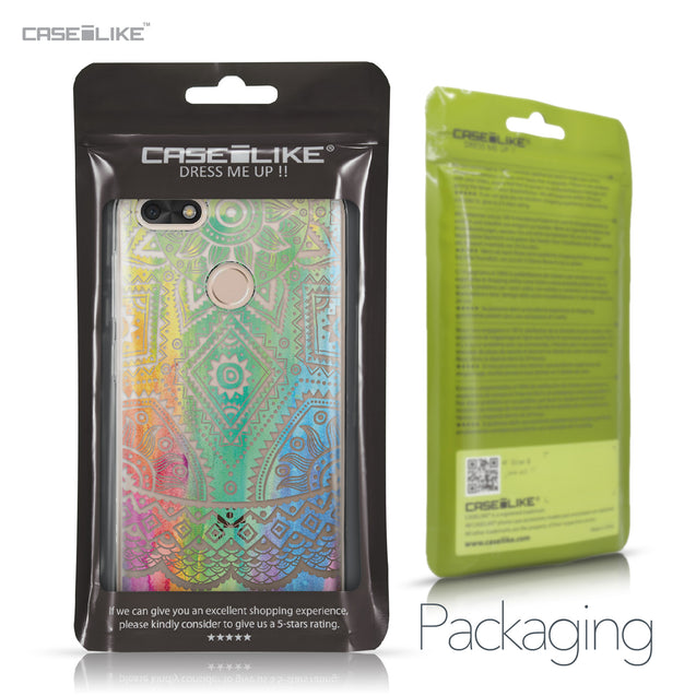 Huawei P9 Lite mini case Indian Line Art 2064 Retail Packaging | CASEiLIKE.com