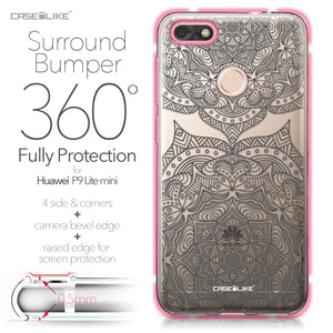 Huawei P9 Lite mini case Mandala Art 2304 Bumper Case Protection | CASEiLIKE.com