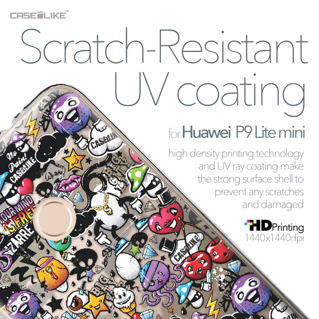 Huawei P9 Lite mini case Graffiti 2703 with UV-Coating Scratch-Resistant Case | CASEiLIKE.com