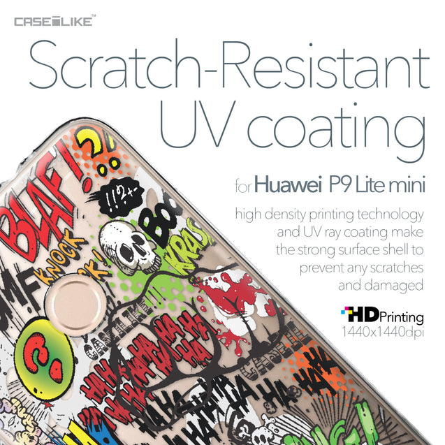 Huawei P9 Lite mini case Comic Captions 2914 with UV-Coating Scratch-Resistant Case | CASEiLIKE.com
