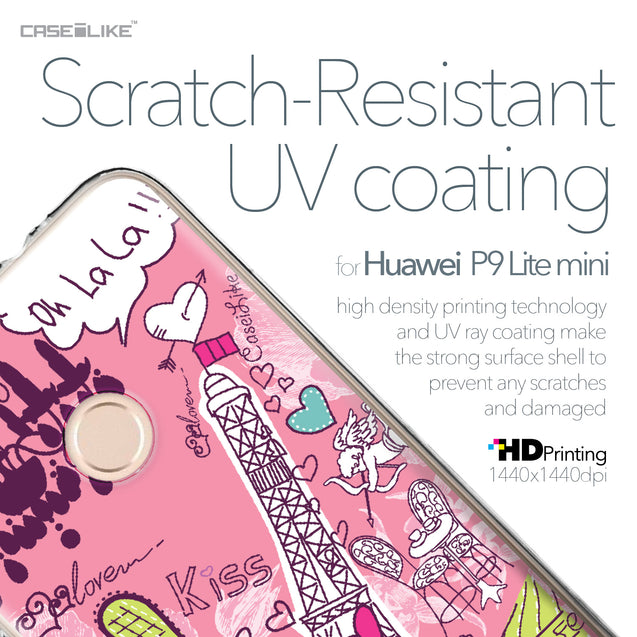 Huawei P9 Lite mini case Paris Holiday 3905 with UV-Coating Scratch-Resistant Case | CASEiLIKE.com