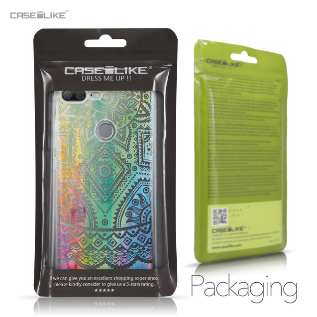 Huawei Honor 9 Lite case Indian Line Art 2064 Retail Packaging | CASEiLIKE.com