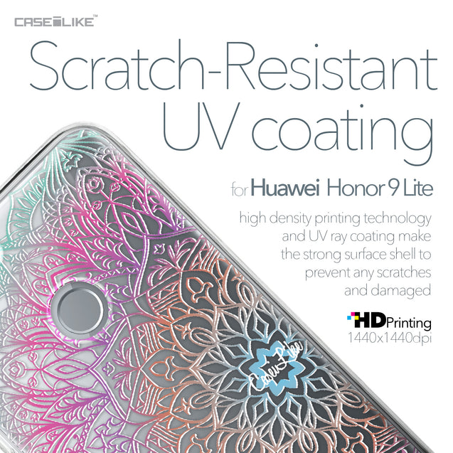 Huawei Honor 9 Lite case Mandala Art 2090 with UV-Coating Scratch-Resistant Case | CASEiLIKE.com
