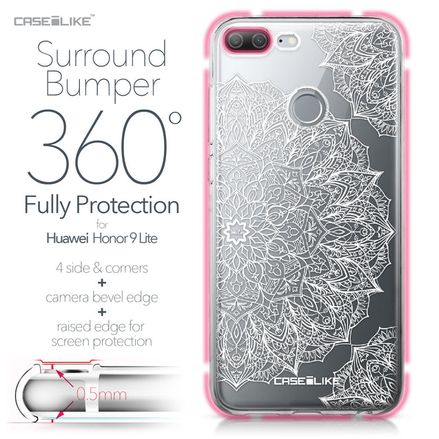 Huawei Honor 9 Lite case Mandala Art 2091 Bumper Case Protection | CASEiLIKE.com