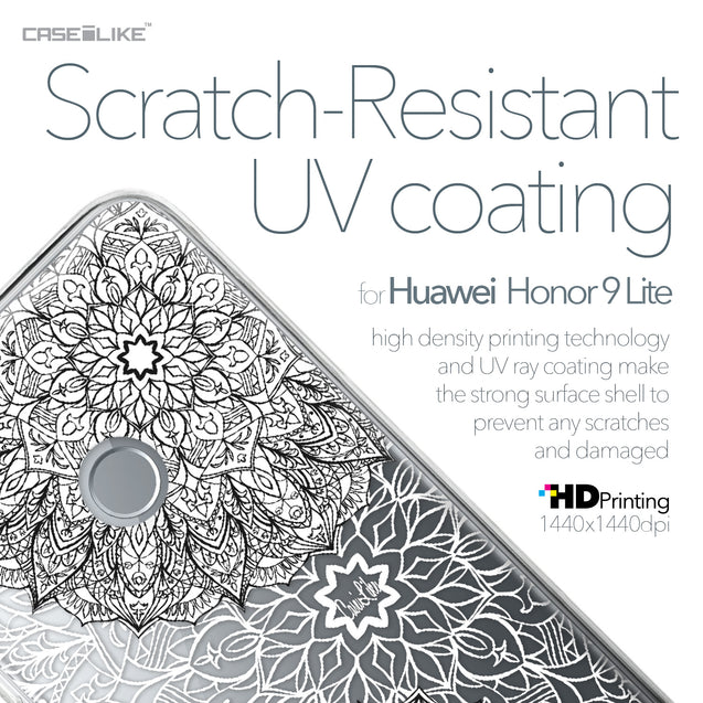 Huawei Honor 9 Lite case Mandala Art 2093 with UV-Coating Scratch-Resistant Case | CASEiLIKE.com
