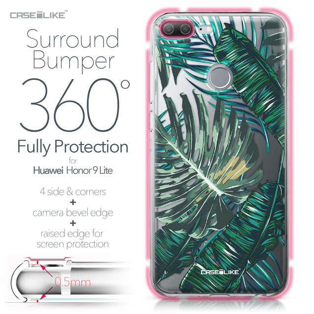 Huawei Honor 9 Lite case Tropical Palm Tree 2238 Bumper Case Protection | CASEiLIKE.com