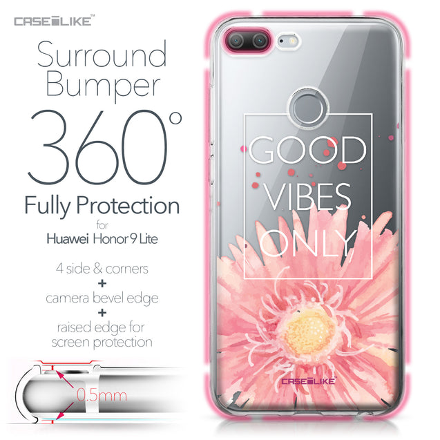 Huawei Honor 9 Lite case Gerbera 2258 Bumper Case Protection | CASEiLIKE.com