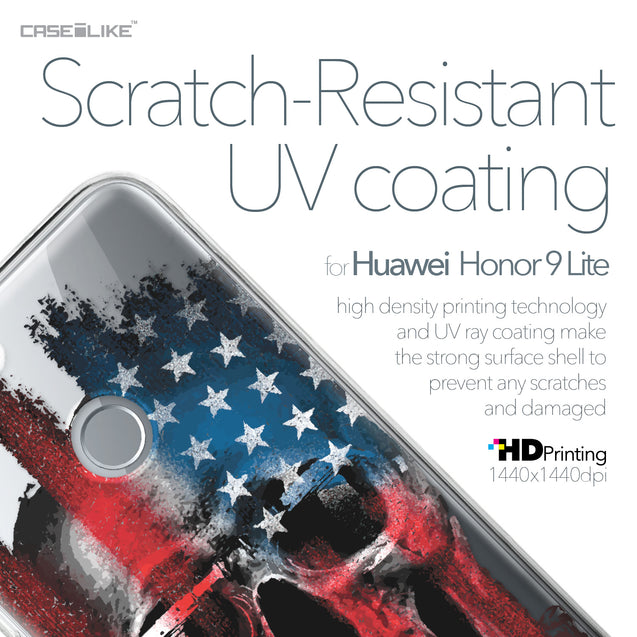 Huawei Honor 9 Lite case Art of Skull 2532 with UV-Coating Scratch-Resistant Case | CASEiLIKE.com