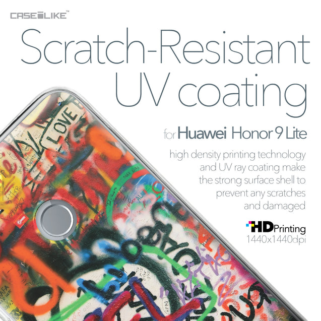 Huawei Honor 9 Lite case Graffiti 2721 with UV-Coating Scratch-Resistant Case | CASEiLIKE.com