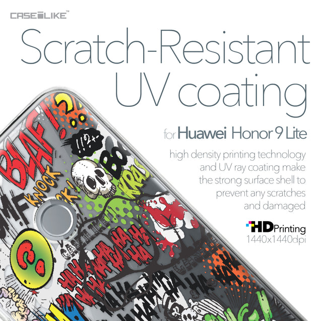 Huawei Honor 9 Lite case Comic Captions 2914 with UV-Coating Scratch-Resistant Case | CASEiLIKE.com