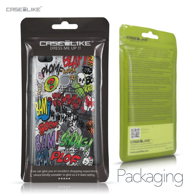 Huawei Honor 9 Lite case Comic Captions 2914 Retail Packaging | CASEiLIKE.com
