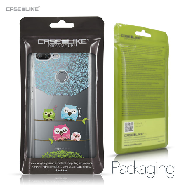 Huawei Honor 9 Lite case Owl Graphic Design 3318 Retail Packaging | CASEiLIKE.com