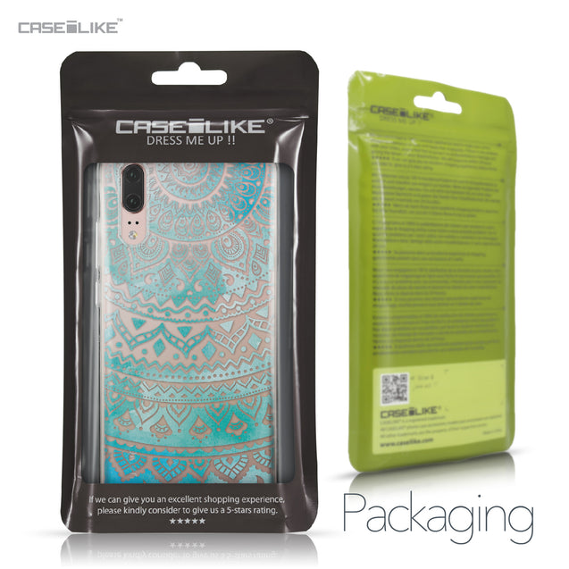 Huawei P20 case Indian Line Art 2066 Retail Packaging | CASEiLIKE.com