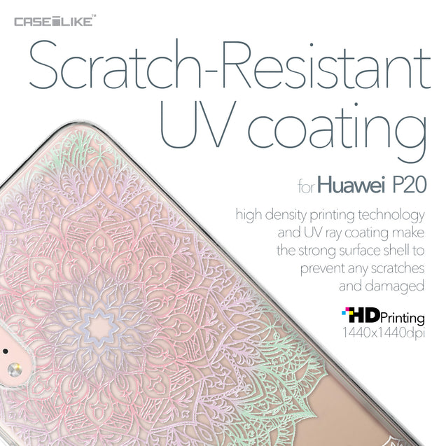 Huawei P20 case Mandala Art 2092 with UV-Coating Scratch-Resistant Case | CASEiLIKE.com