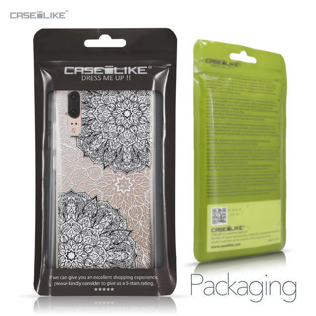 Huawei P20 case Mandala Art 2093 Retail Packaging | CASEiLIKE.com