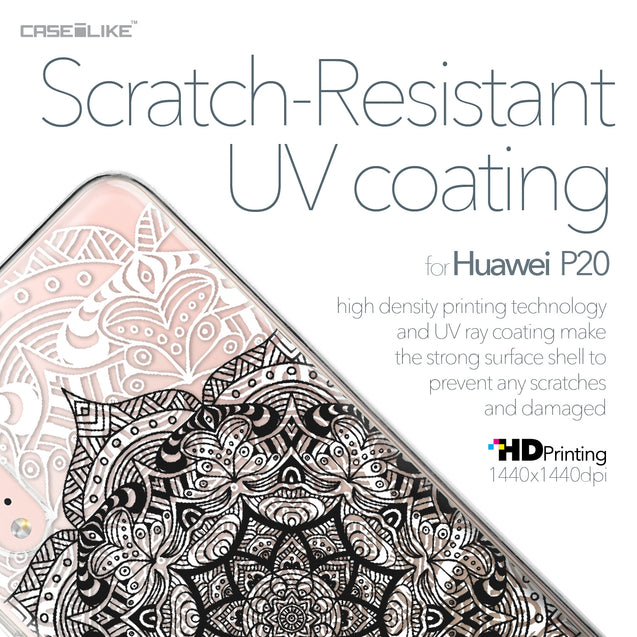 Huawei P20 case Mandala Art 2097 with UV-Coating Scratch-Resistant Case | CASEiLIKE.com